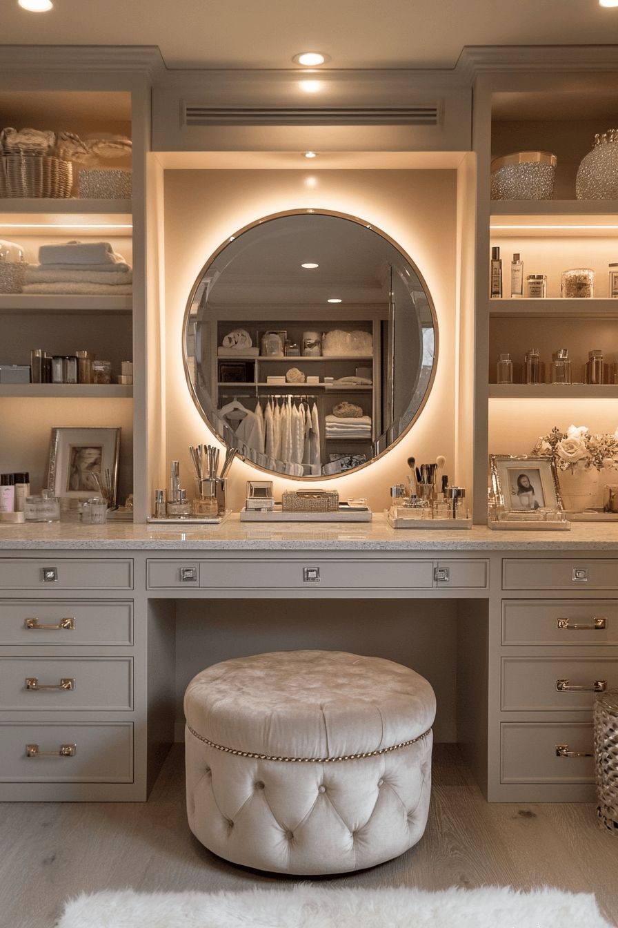 European Style Dressing Table Craftsmanship