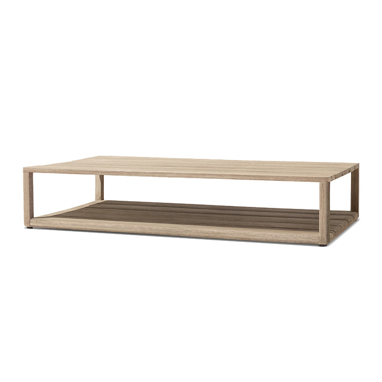 High End Teak Wood Furniture Center Table for the Living Room Garden Set Rectangular Outdoor Coffee Table