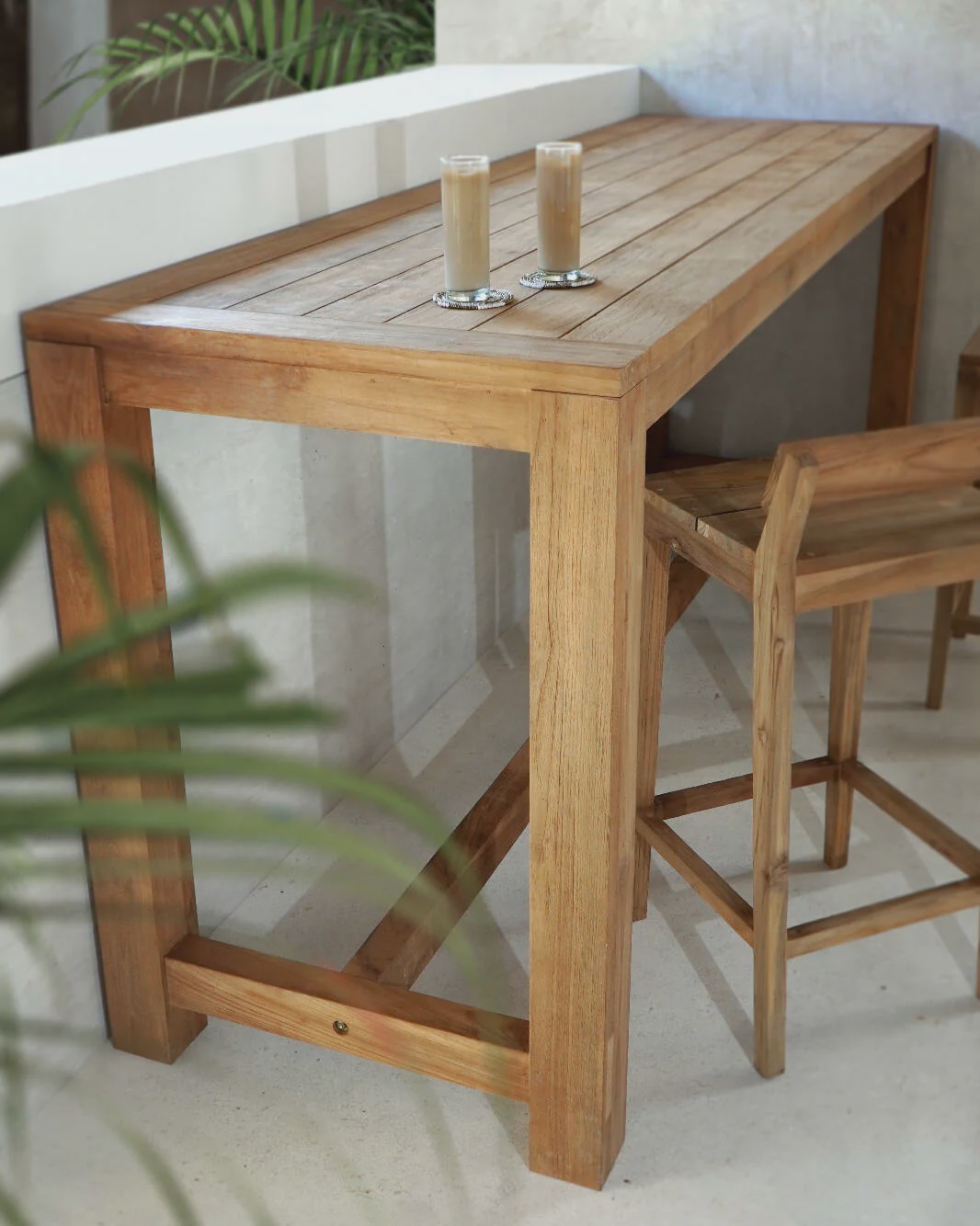 Indonesia Bali Wabi-sabi Rattan Furniture Complete Hotel Bedroom Dining Chair Set Eco Solid Wood For Hospitality Project