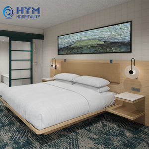 Custom Modern Wood Hotel Bedroom Furniture Set