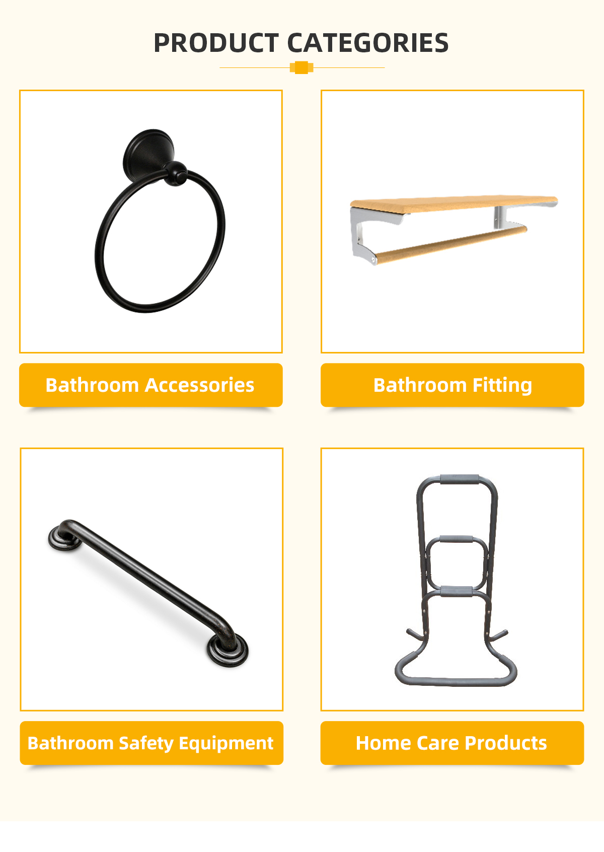 Product Range Categories