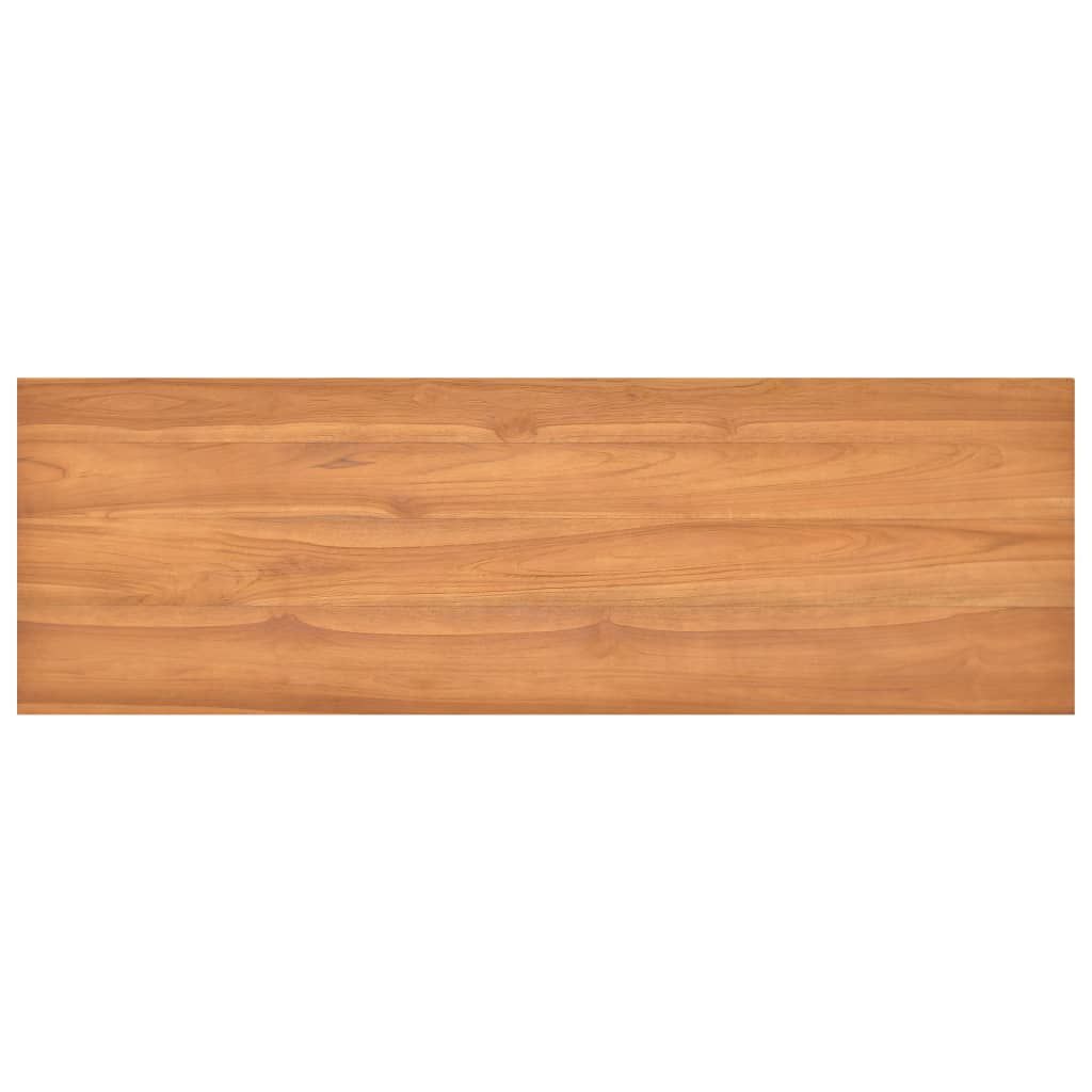 Solid Wood Teak Office Desk 47.2"x17.7"x29.5" Size Elegant Style