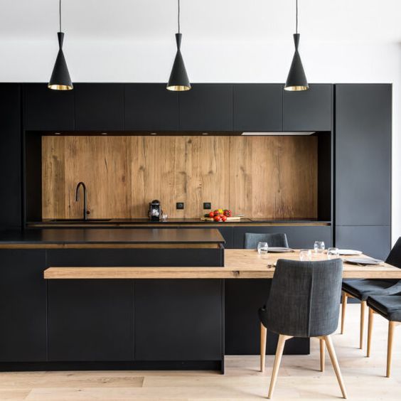 High End Wood Kitchen Design Oak Wood Kitchen Cabinets Bedroom Furniture Wardrobe