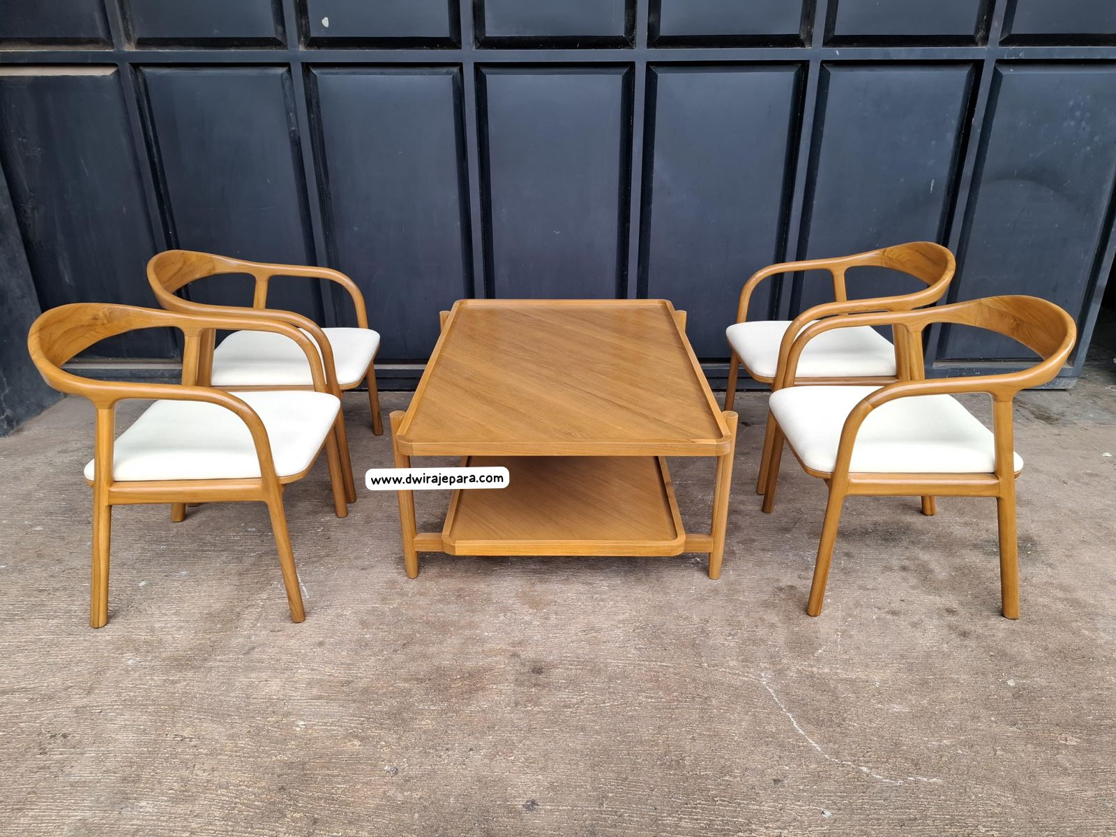 Best Quality Product Teak Wood Table for Garden &amp; Outdoor Furniture Made in Jepara Indonesia Sets or Separated Wholesale