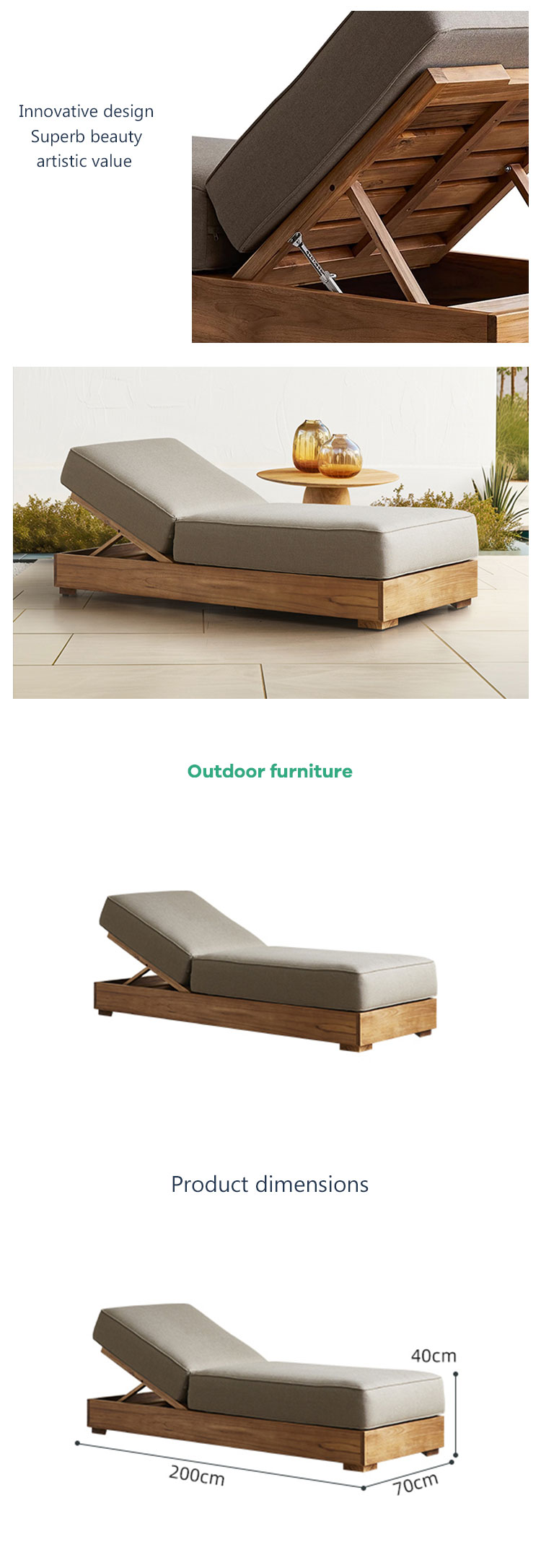 Outdoor furniture detail 2
