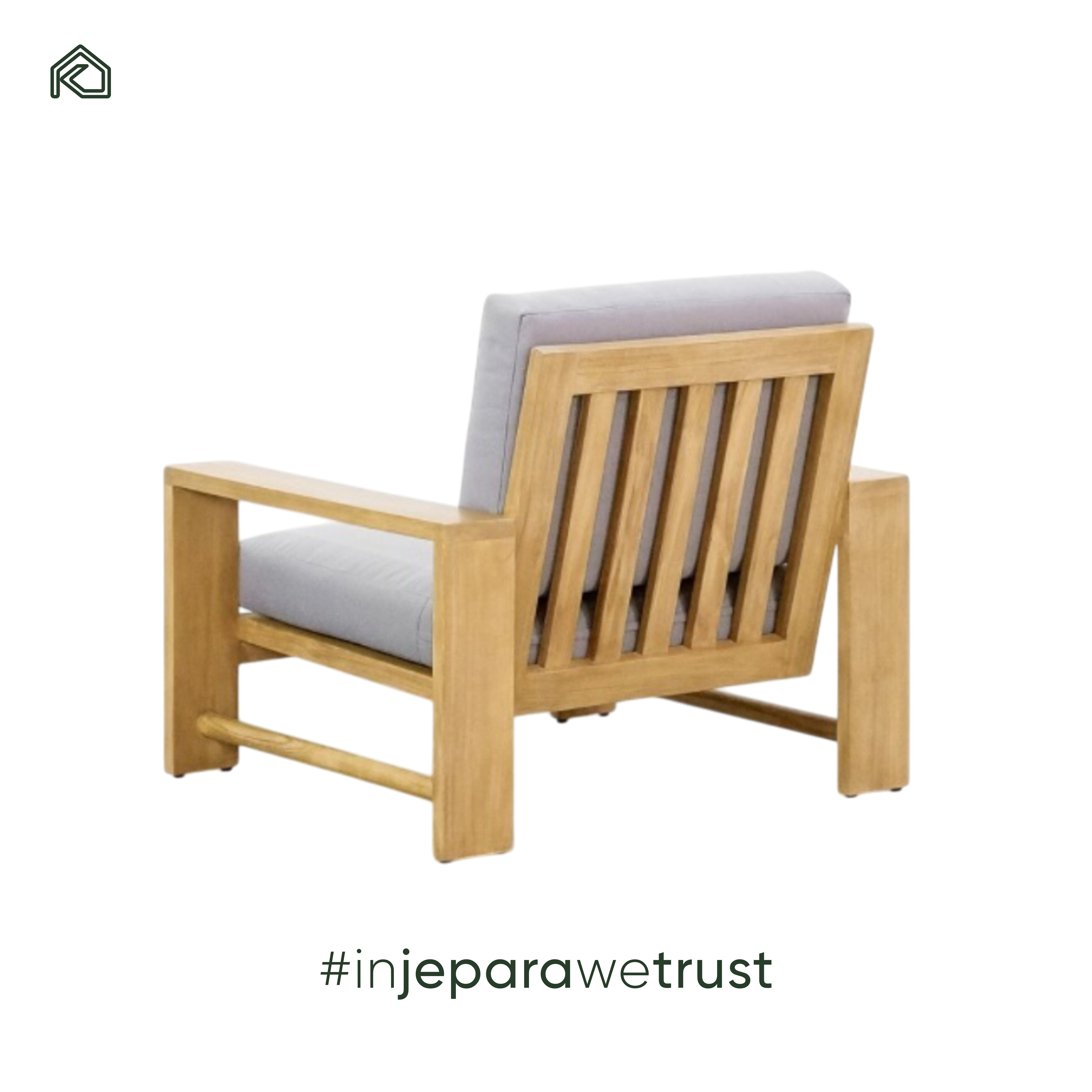 Solid Wood Garden Chair
