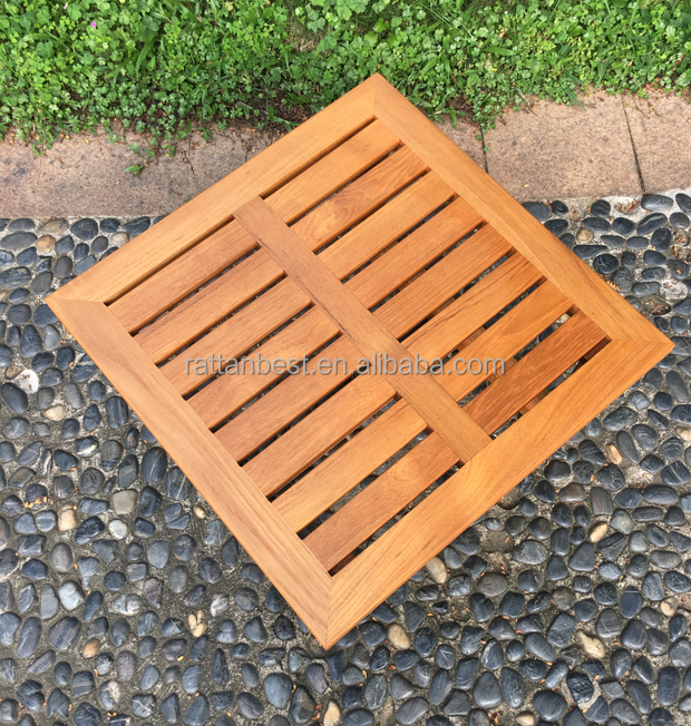 Teak Wood Patio Garden Table Indonesia Teak Outdoor Furniture Wooden Garden Table
