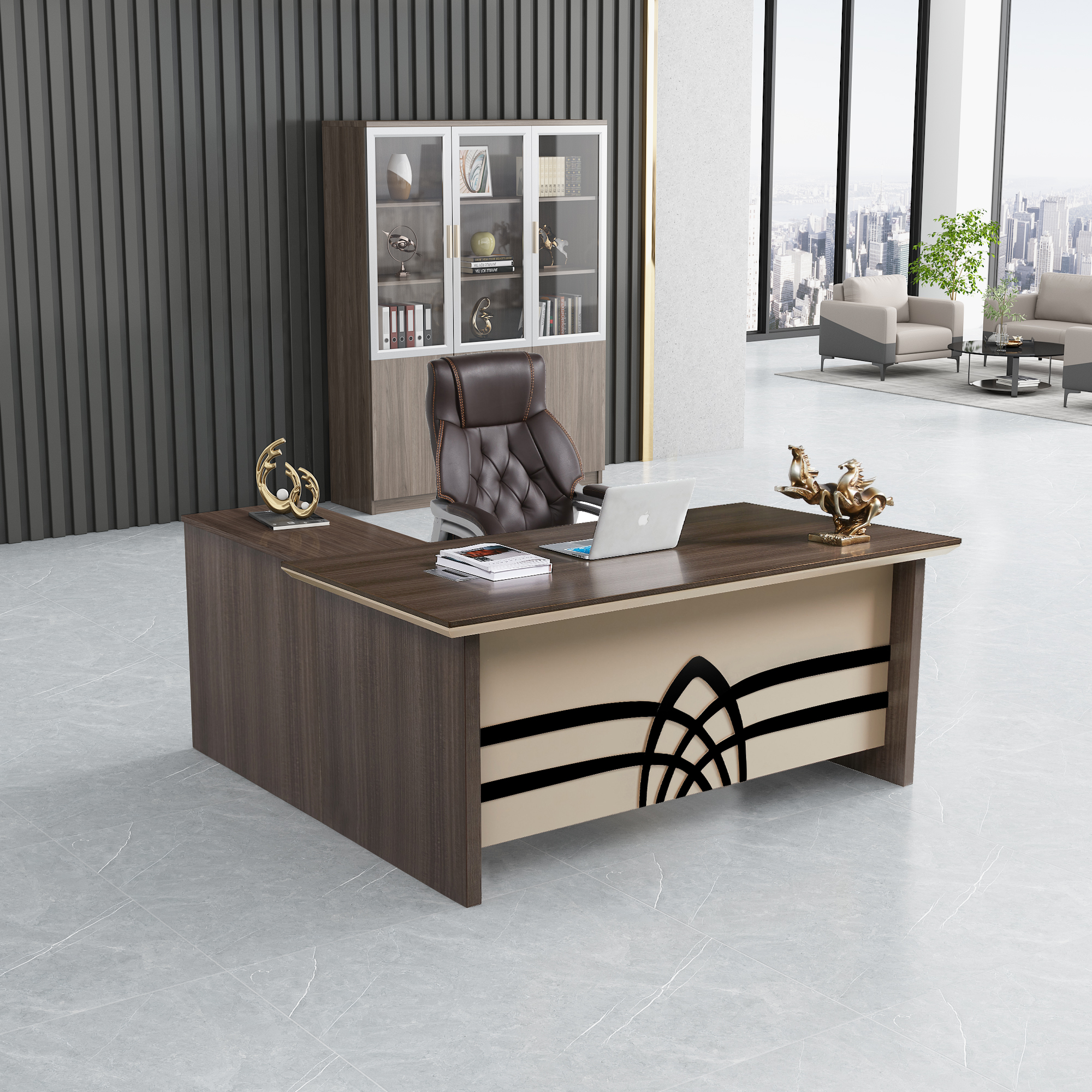 Office desk style option 4
