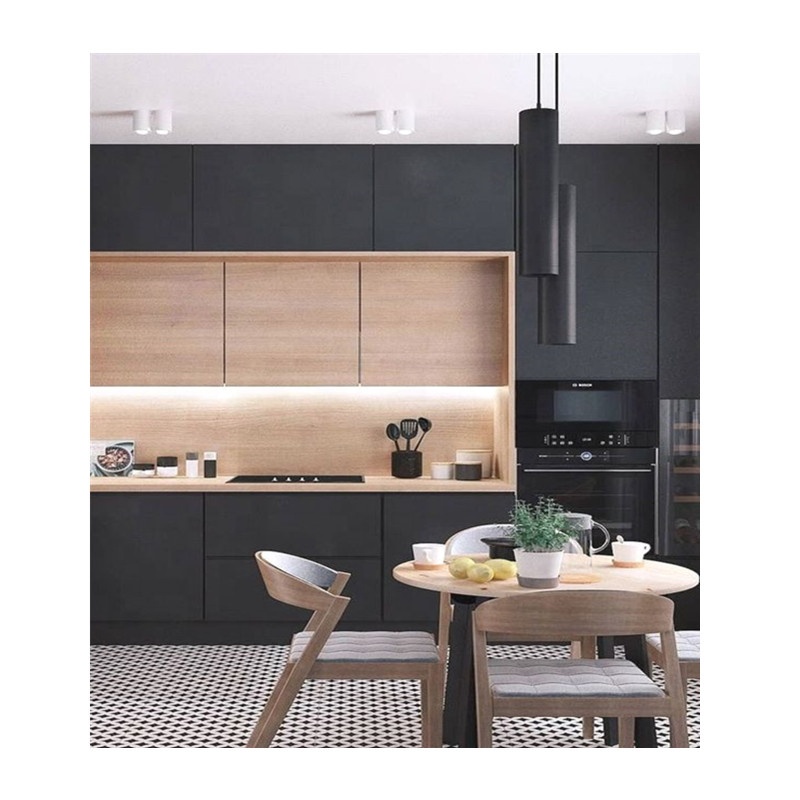 High End Wood Kitchen Design Oak Wood Kitchen Cabinets Bedroom Furniture Wardrobe