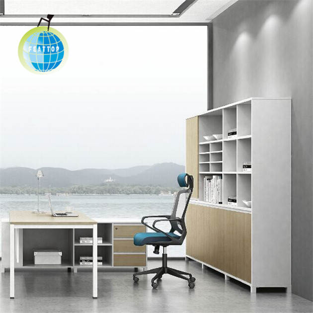 HOT SALE Wooden Teak Office Table Design Manager Desk Office Desk