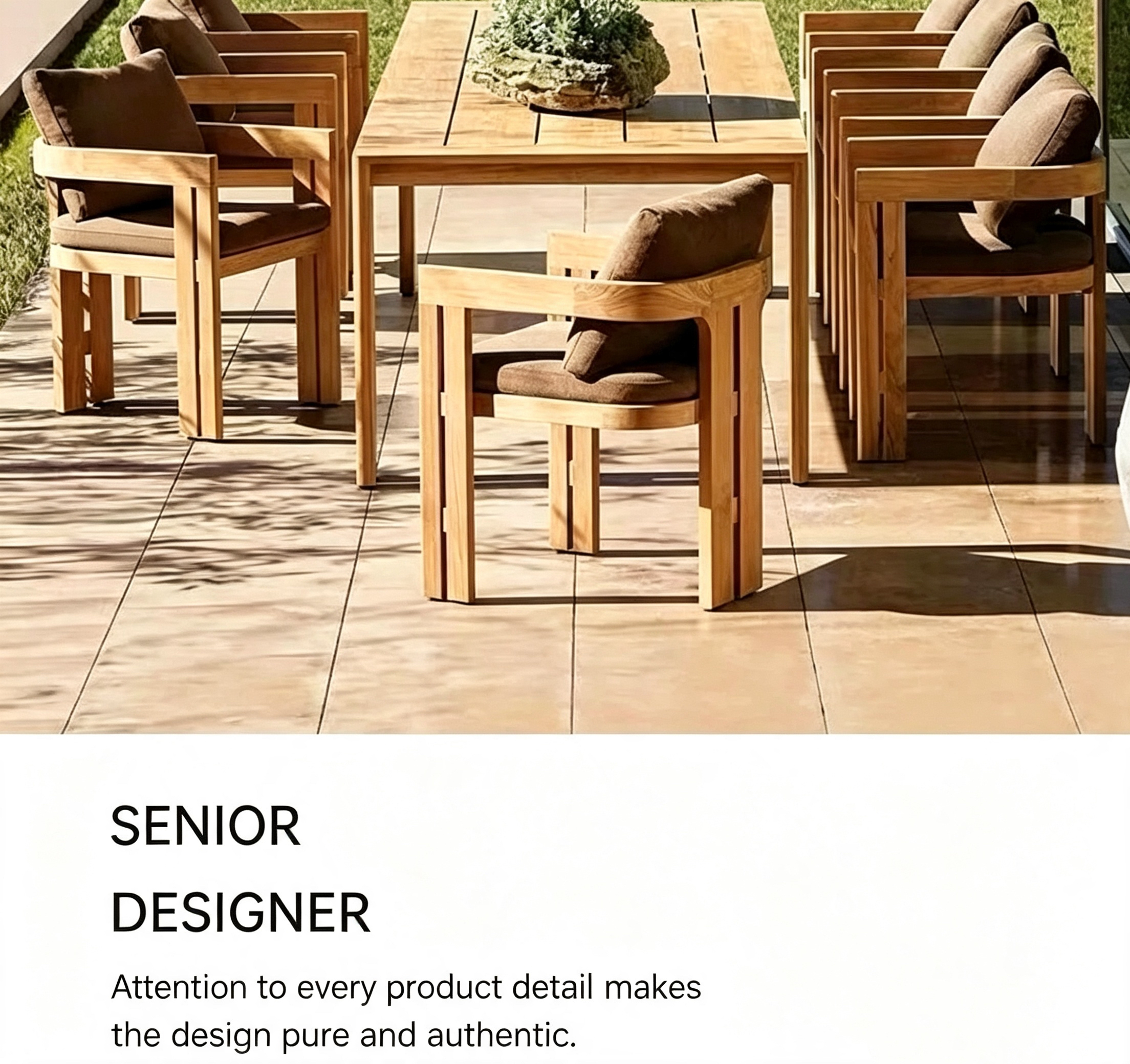 Garden and Villa Dining Table Environment
