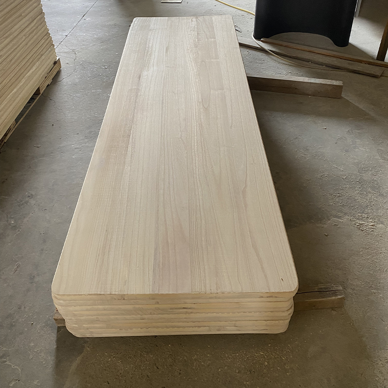 Source Factory Solid Pine Board Outdoor Long Bench Custom Size Garden Patio Wooden Seating Furniture
