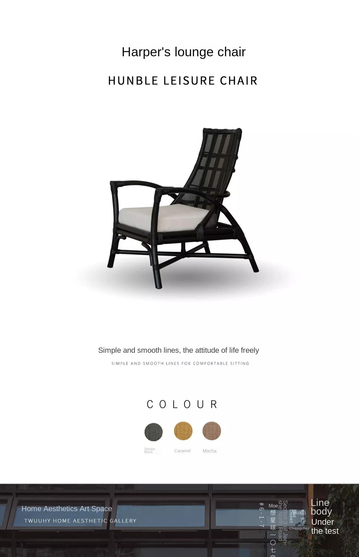 Outdoor Modern Furniture Presentation