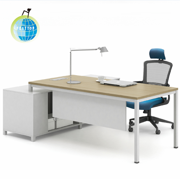 HOT SALE Wooden Teak Office Table Design Manager Desk Office Desk